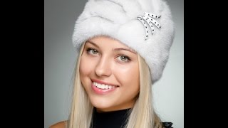 Норковые Женские Шапки - фото - 2019 / Mink Women's hats - Photos