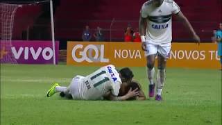 Sport 3 x 4 Coritiba Gols Wilson pega 2 pênaltis de Diego Souza HD Brasileirão  2017