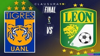 PES 2019 | Tigres vs León | Final Liga MX | Gameplay PC