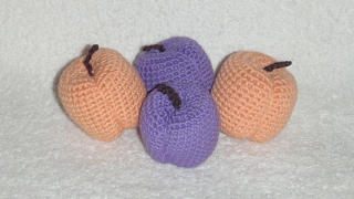 Абрикос! Вязание крючком!  Knitted apricot.