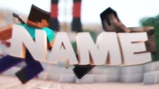 FREE MINECRAFT Intro Template #1257 Blender + Tutorial