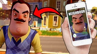 WIR KÖNNEN DEN NACHBARN ANRUFEN ?? | HELLO NEIGHBOUR ALPHA 4 UPDATE | [Deutsch/German]
