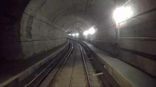 Metrorit M5 (paarse lijn) in Milaan