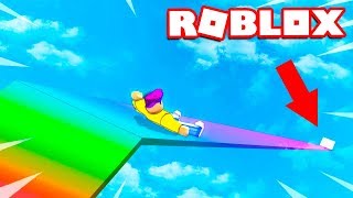 СПУСК С ОГРОМНОЙ ГОРКИ НА 999,999,999 МЕТРОВ ЧЕЛЛЕНДЖ В РОБЛОКС (Roblox)
