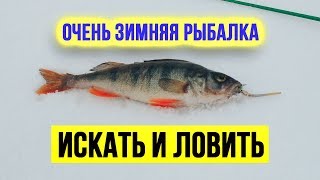 Как на очень зимней рыбалке Искать и ловить рыбу Зимняя рыбалка