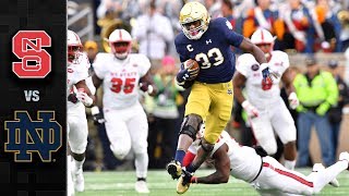 North Carolina State vs. Notre Dame Football Highlights (2017)