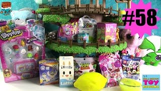 Blind Bag Treehouse #58 Unboxing | Shopkins Slime Play Doh Surprise Lemon | PSToyReviews