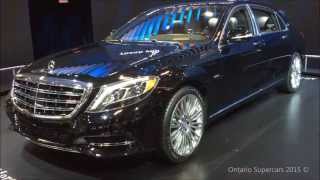 Mercedes Maybach S600 Unveiling at CIAS 2015