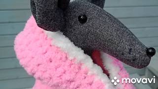 Игрушка мышь своими руками / Подробный мастер класс по созданию крысы/символ 2020 года / часть 1