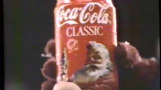 1992 CocaCola Classic "Car Trouble Santa Can" TV Commercial