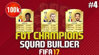 100k FUT Champions squad builder - FIFA 17 Ultimate Team [Dansk]
