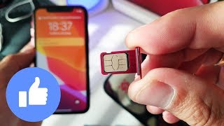 iphone 11, 10 как вставить симку. Как вставить sim-карту в iphone 11 и XR.