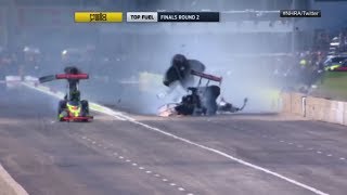 NHRA racer walks away from 302-mph crash | ESPN