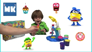 ПЛЕЙ ДО Фабрика Мороженого из пластилина на русском ✪ play doh ice cream shop and cake ツ MaxiKids