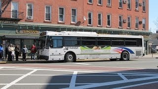 NJT NABI 40-SFW #5869 on the 84 to 91st Street via Bergenline (Inside) in HD