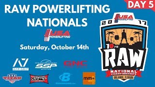 Saturday - 2017 USA Powerlifting Raw Nationals