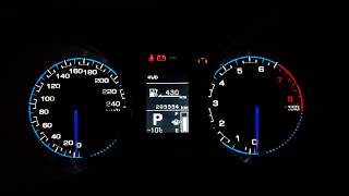 Тюнинг панели приборов Mitsubishi Outlander