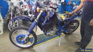LR Motos - Revisão na Parte Eletrica e Carga na Bateria da Suzuki DR 650 Preta - 6471
