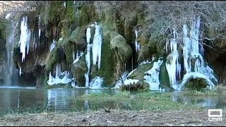 Nacimiento del Río Cuervo helado. 15/01/2019.