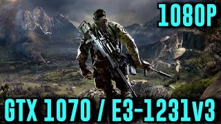 Sniper Ghost Warrior 3: GTX 1070 OC | Ultra - 1080P | FRAME-RATE TEST