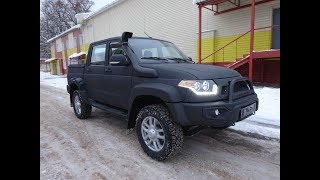 Поступил в продажу новый подготовленный УАЗ ПИКАП "Медведь" 2017