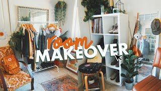 EXTREME ROOM MAKEOVER + ROOM TOUR | Vintage Aesthetic