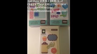 FREE CLOSE TO MY HEART CRICUT CARTRIDGE? SAY WHAT?? WATCH BELOW!