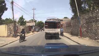 Jacmel, Haiti - Driving towards Raymond & the Beach