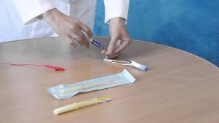 Ректально-вагинальное расположение электродов