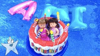 ?Fiesta Cumpleaños?de Ani en la piscina ¡super divertido!
