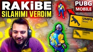 DÜŞMAN BENİ TANIDI SİLAHIMI VERDİM! PUBG Mobile Rakiple Arkadaş Olmak