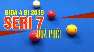 BIDA 4 BI SERI 7 QUÁ ĐỈNH 3 PHÚT 30