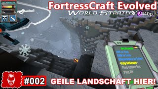 FortressCraft Evolved #002 ✰ Geile Landschaft! ✰ Gameplay german