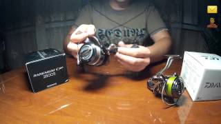Катушки для ультралайта, лайта: Shimano Rarenium 2500S и Daiwa Luvias 2506. Личные впечатления.