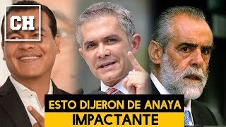 ESCÁNDALO: No creerás lo que dijeron estos políticos de Ricardo Anaya