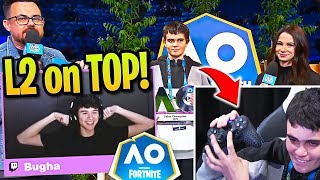 BUGHA *GOES CRAZY* as CONTROLLER PLAYER *WINS* FORTNITE AO 2020!