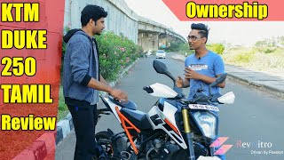 Ktm Duke 250 Ownership Review Tamil | 2020 | RevNitro