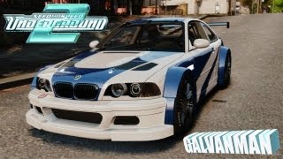 BMW M3 GTR v2 (Most Wanted) for NFS Underground 2 [DOWNLOAD]