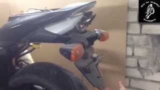 Переделка Заднего стопа с поворотниками на  Honda cbr600rr