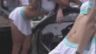 Young Attractive Models Posing In Shirt Skirts And cloth less