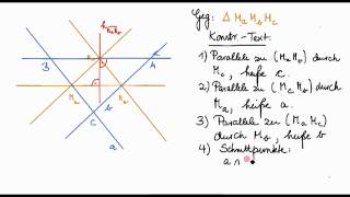 Grundlagen der Geometrie - Teil 5 / Abschnitt 1