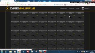CSGOShuffle - бесплатные скины! Бесплатный код на 25 центов - F5XPCGGK [Genius]