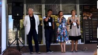 КИНОШОК - 2014. Анапа. "Куприн. Поединок", встреча с актёрами возле Городского театра. Анапа."