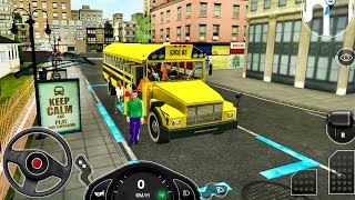 City Bus Driving Simulator Pro 2019 - School Bus Drive - Android GamePlay