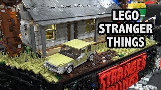 LEGO Stranger Things Byers' House with Lights & The Upside Down