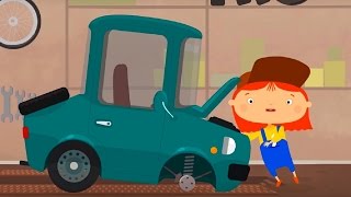 Мультфильм про машинки - Доктор Машинкова ? - Техобслуживание - развивающий мультфильм