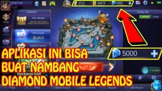 APLIKASI INI BISA MENGHASILKAN DIAMOND MOBILE LEGENDS  GRATIS!!