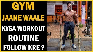 Beginners Workout for Bodybuilding | Complete Guide To Gym - Diet & Tips