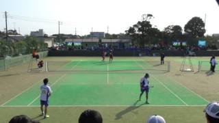 '16 関東学生ソフトテニス秋季リーグ 第5対戦 1-2