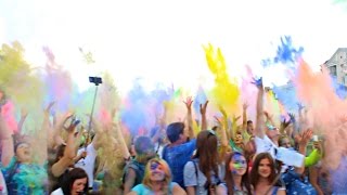 Фестиваль красок Холи Краматорск 2016